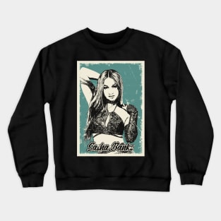 Vintage Sasha Banks Crewneck Sweatshirt